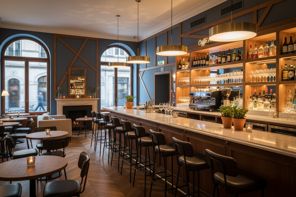 bistrot bar arredamento